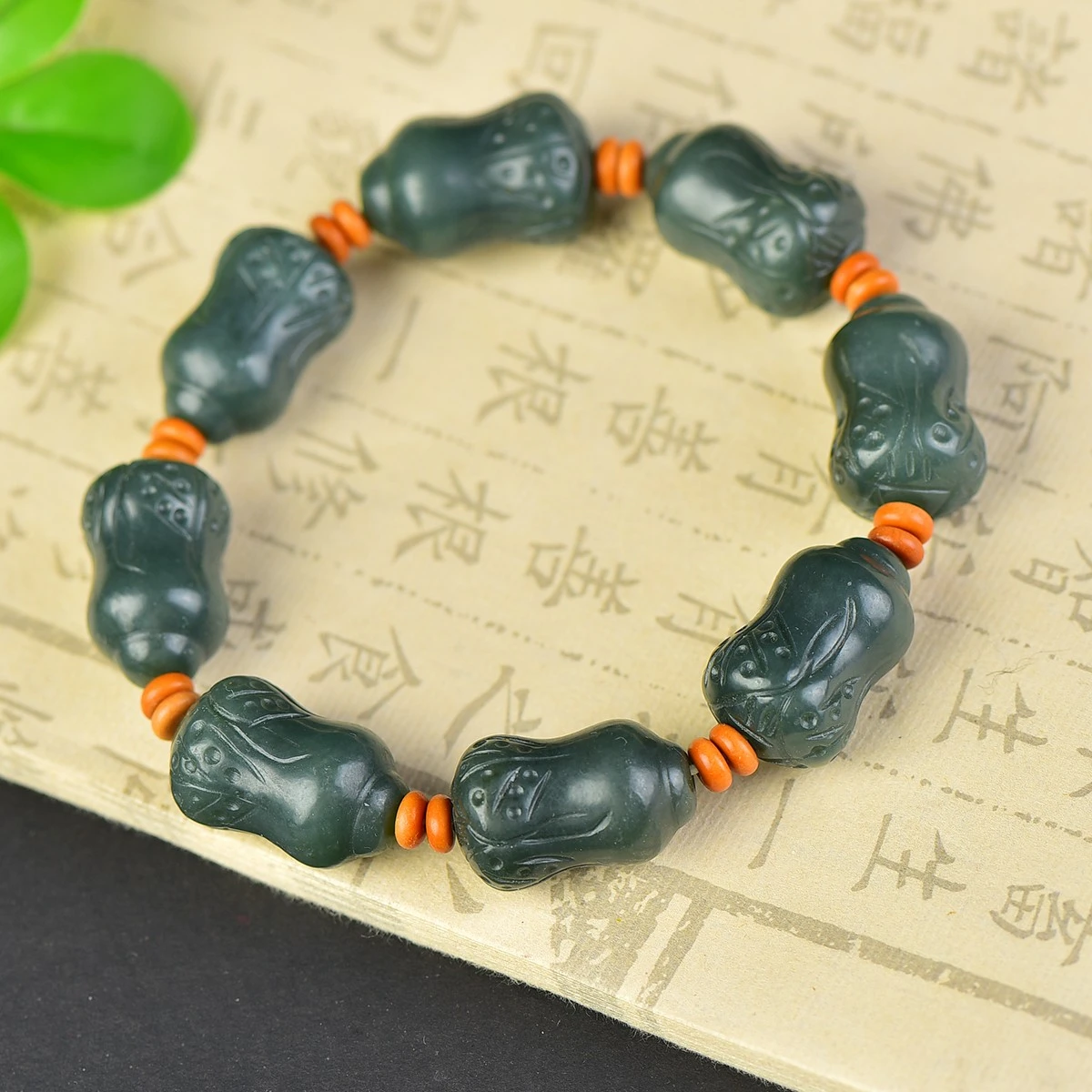 

Натуральный нефрит, браслеты из зеленого нефрита для мужчин и женщин, целебный драгоценный камень, ювелирные изделия, настоящие китайские браслеты из нефрита Hetian с капустой