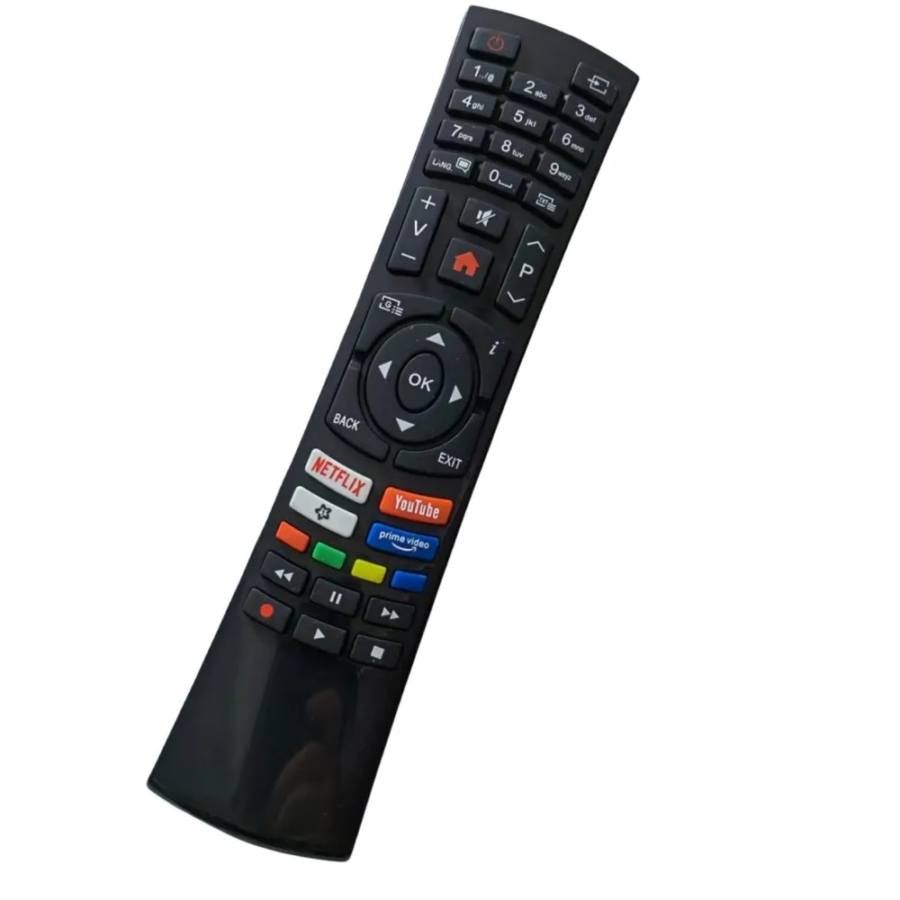 جهاز تحكم عن بعد بديل مناسب لـ Medion ، TELEFUNKEN D65V800M4CWH ، OK TV الذكي ، RC1822 ، 47 ، RC4390P