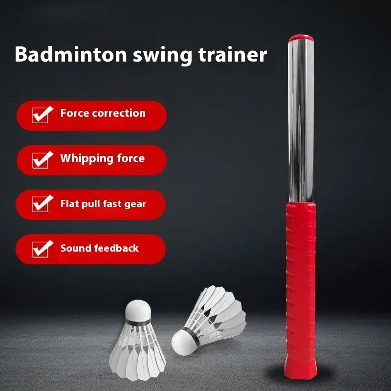 

M Size Badminton Training Aid - Lightweight Portable Swing Force/Wrist Strength Generator for Correcting High Ball Posture