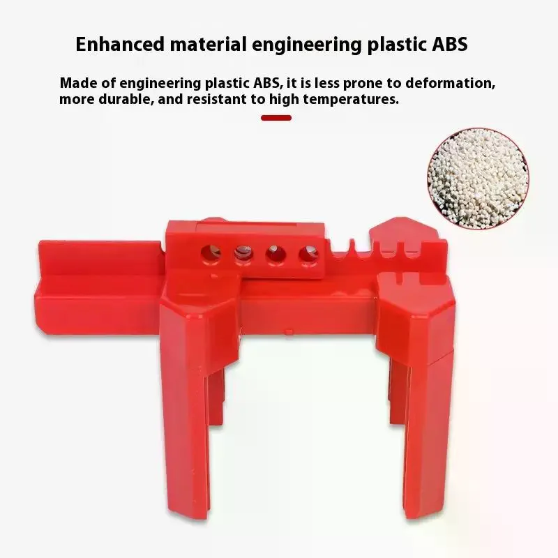 DN8-DN50 Adjustable Ball Valve Lockout Prinzing Tap Water Pipeline Valve Ball Valve Handle Open Isolation Safety Lock Devices