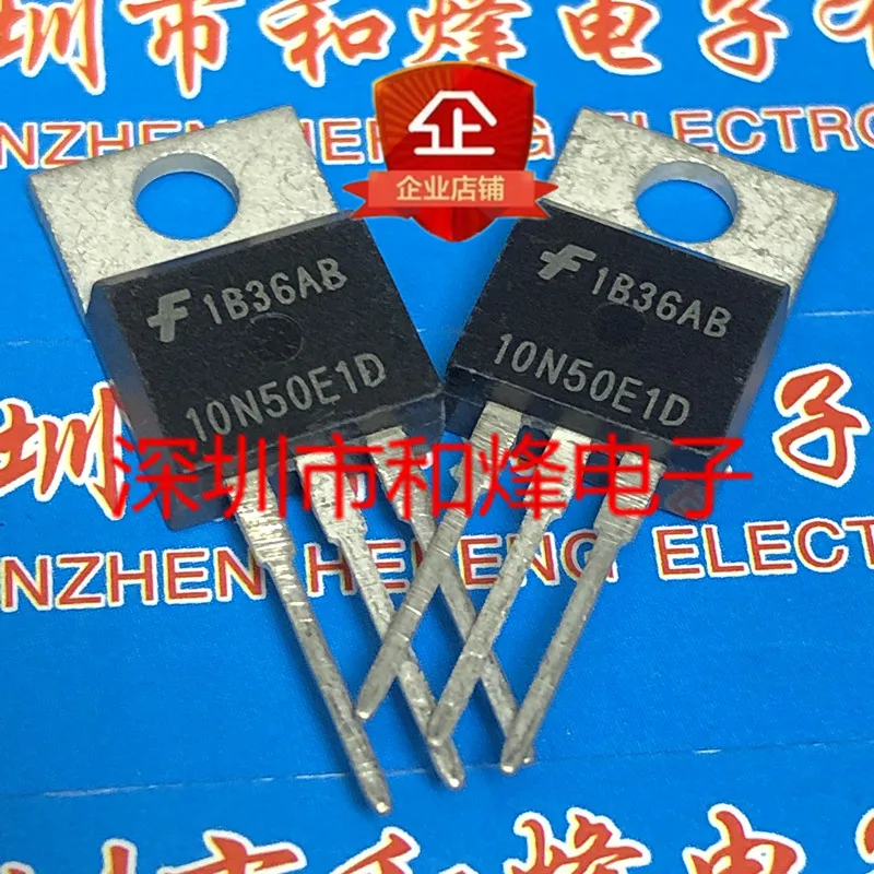 10Pcs/Lot 10N50E1D HGTP10N50E1D TO-220 500V 10A On Stock
