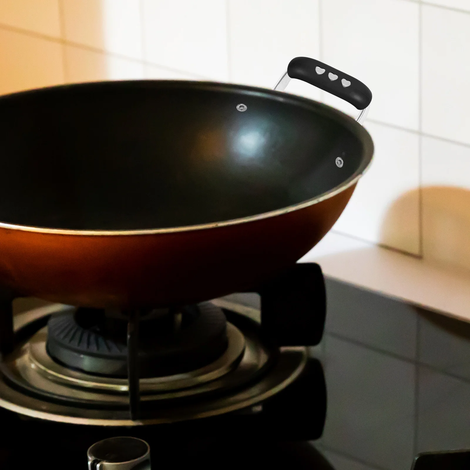 12Pcs Anti-Scald Kitchen Pot Handle Covers Heat Resistant Pan Protective Covers Practical Simple Installation Pan Handle Sleeve