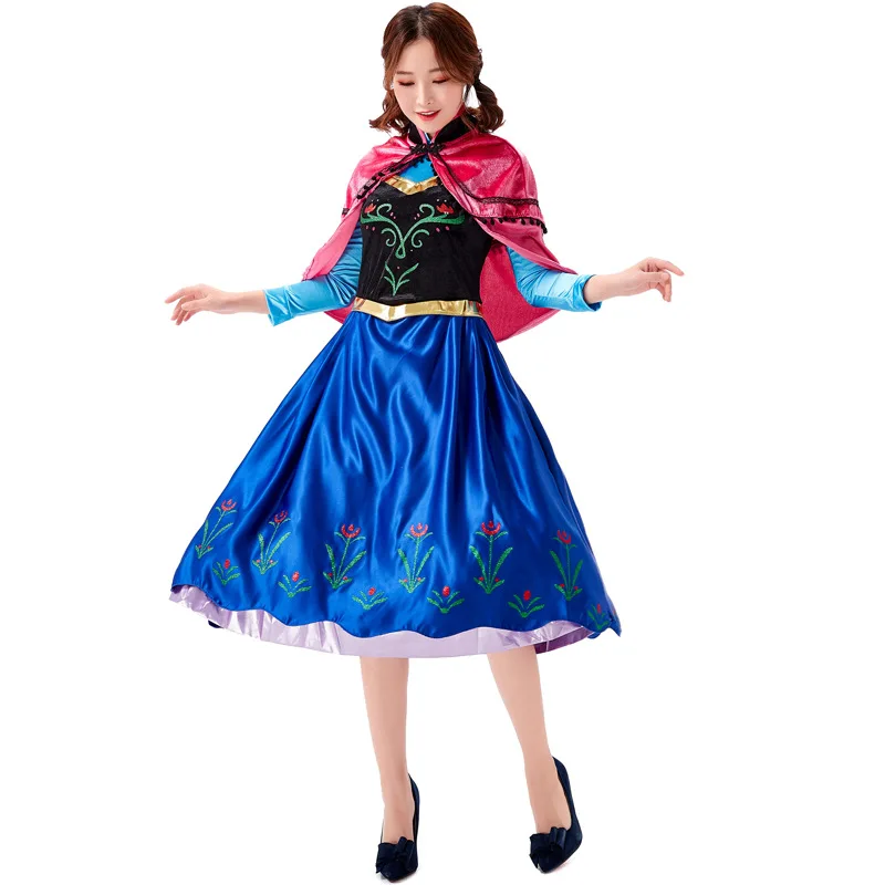 

Анна Принц Косплей Доктор Хэллоуин Ледяная Королева Принц Ролевой Костюм Аниме ow Ele Женский Традиционный ...