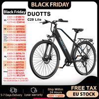 DUOTTS C29 Lite Electric Bike 36V13AH 250W Motor Dual Disc Brakes 25km/h Electric Bicycle,27.5 Inch Tire City Commuter Ebike