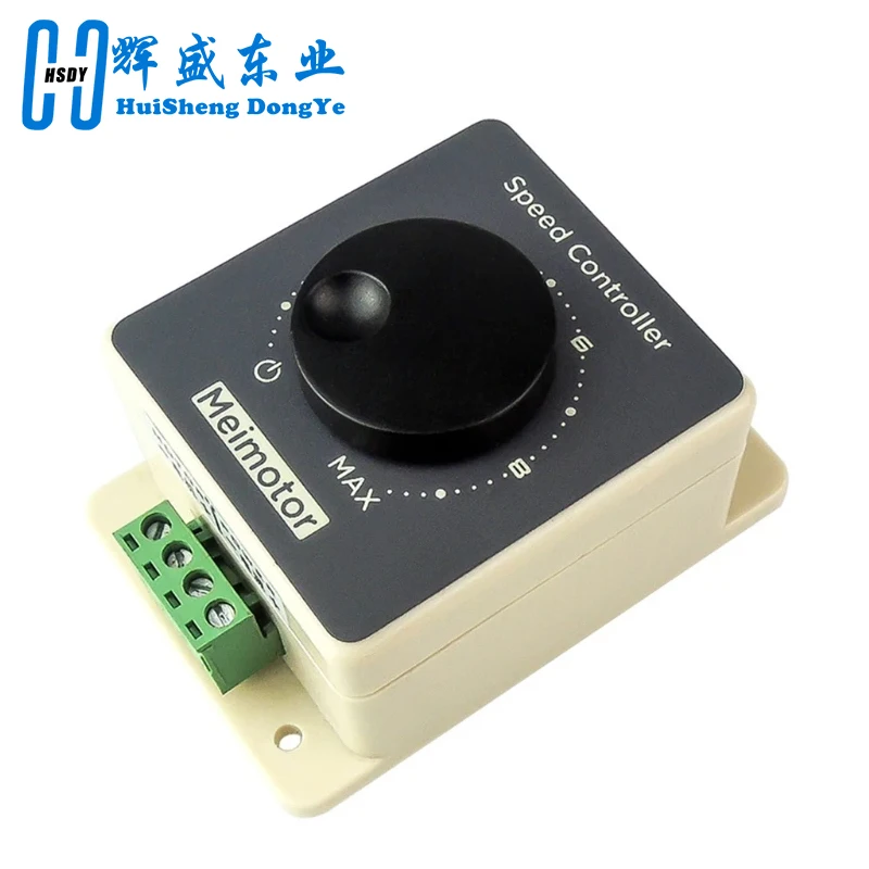 Motor Speed Controller Regulator Adjustable Speed Controller Regulator Switch Durable 12V 24V 48V 20A DC