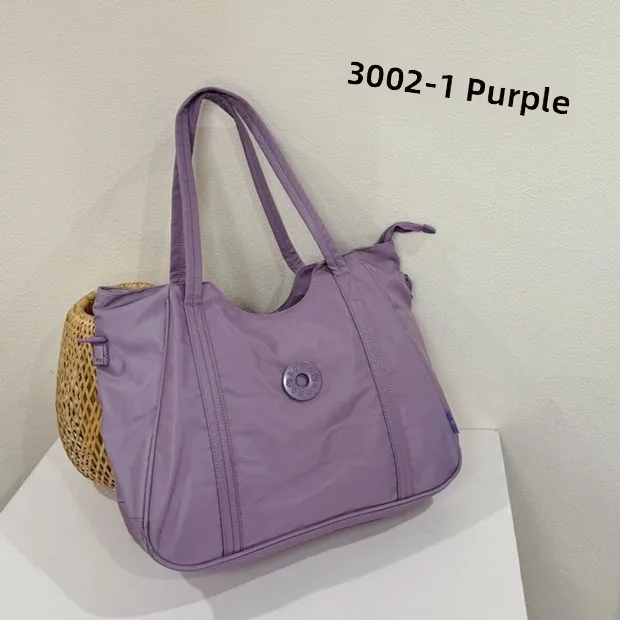 

Водонепроницаемая вместительная сумка для поездок на работу, модная однотонная универсальная сумка-тоут для молодежи, для повседневных случаев