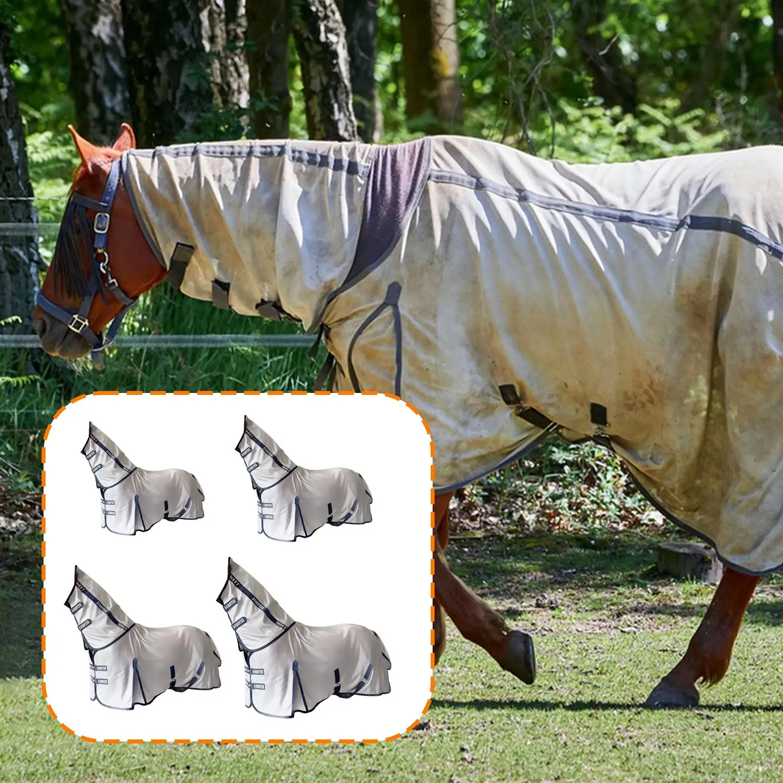 lightweight-mesh-fly-rug-horse-blanket-cover-with-neck-ventilated-care-for-horse-summer-turnout