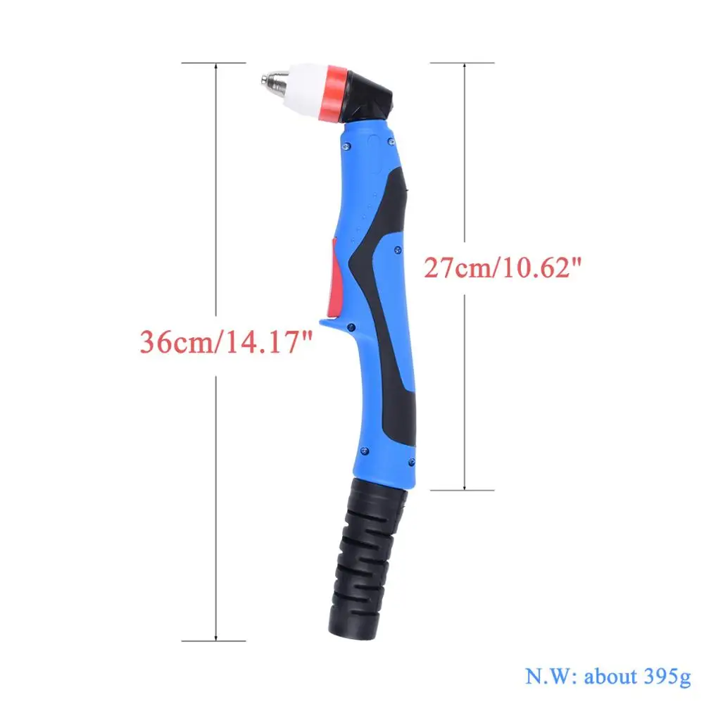 P80 Torch Plasma Cutter Gun Head Body Plasma Cutting Torch Hand Use For Industry Air Cooled Plasma Cutting Machine