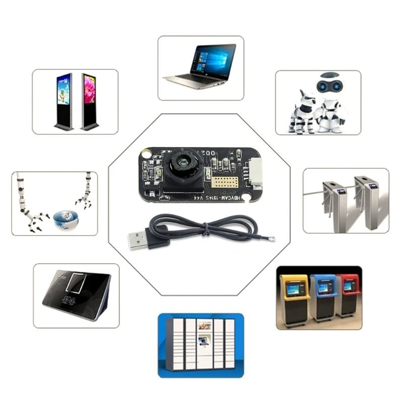 F68C GC0308 0.3MP 120FPS Mini Camera Module for PC, CCTV Video Conferencing