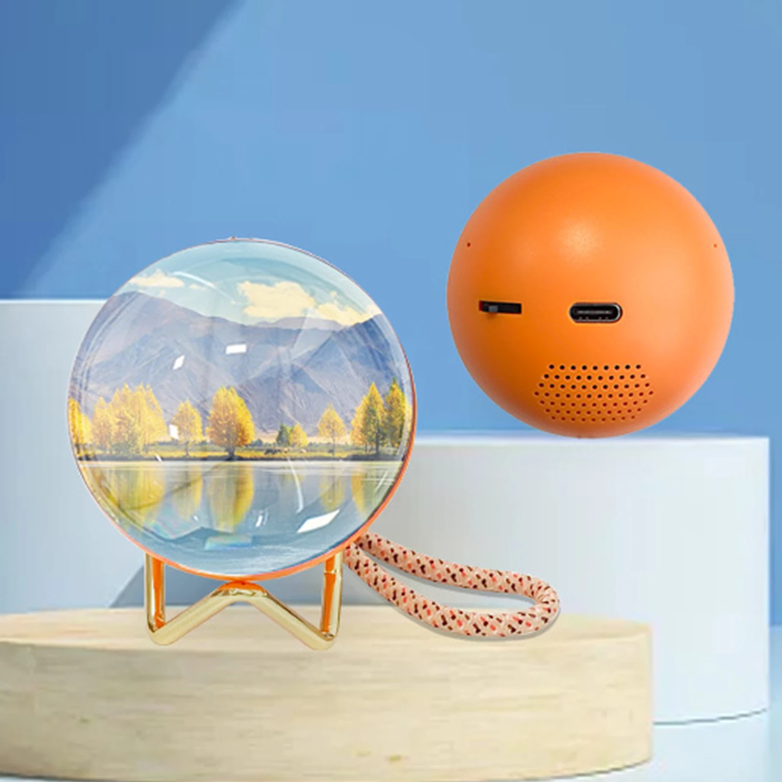 

Видеоплеер Crystal Ball 2,7 дюйма, 3D-видеосфера, цифровой дисплей, подарок на годовщину, день рождения, свадьбу, Рождество