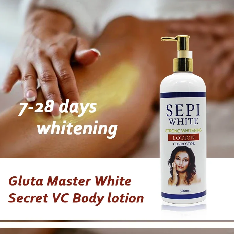 Gluta Master Whitening Emollient Lotion for Women Brightens Even Skin Tone Repairs Damaged Skin Professional Skin Care Prouduct