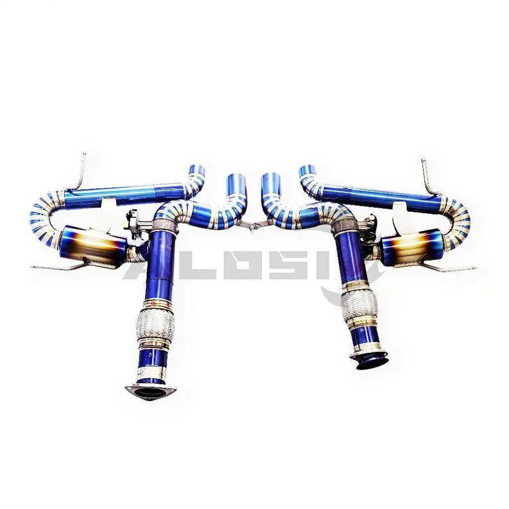 For Chevrolet Corvette C8 Z06 2019-2023 Intelligent Valve cat Back High-performance Exhaust Modification Racing Performance
