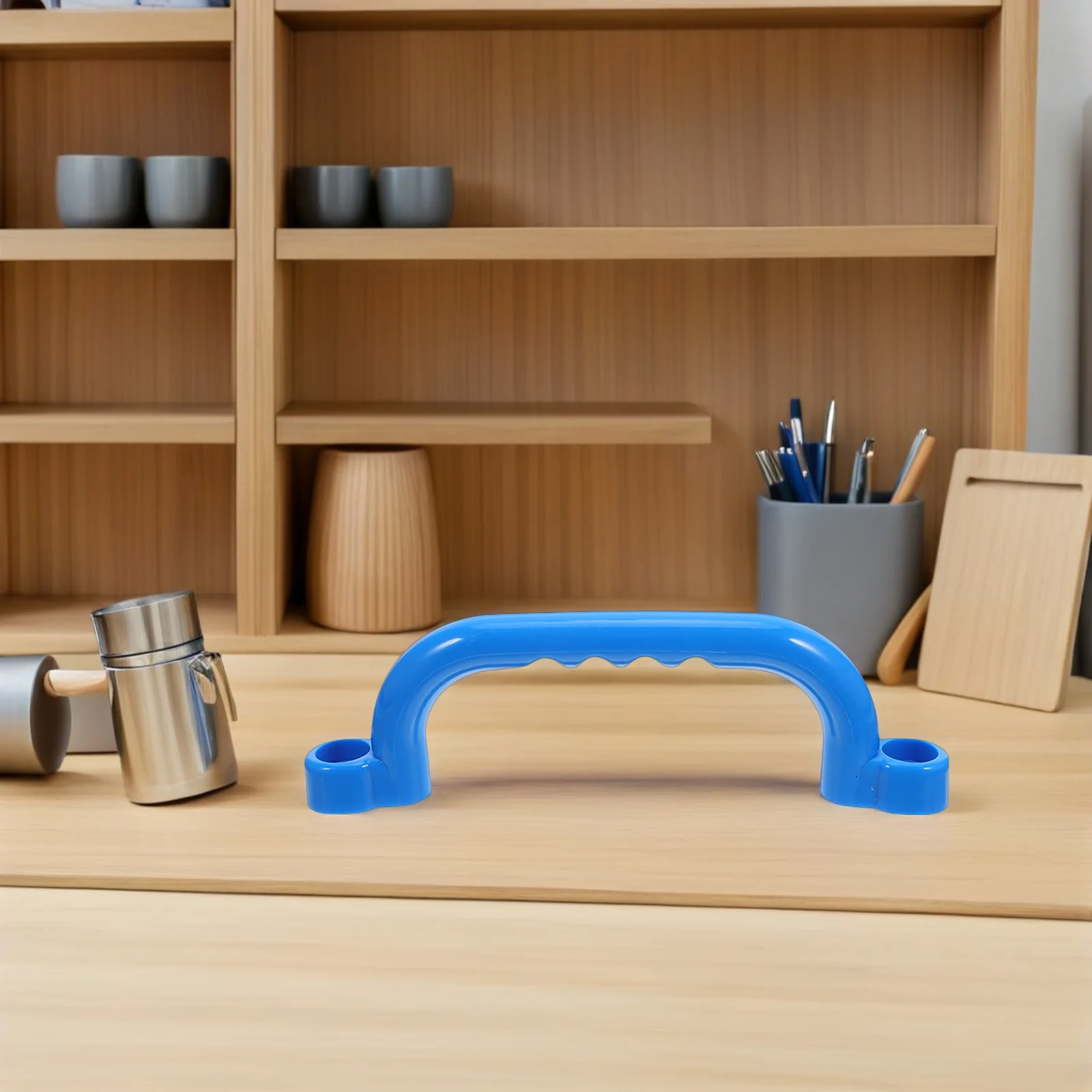 Poignées de sécurité pour aire de jeux pour enfants, 2 pièces, poignées en plastique lisse pour ensemble de jeu extérieur, cadre d'escalade, balançoire, sécurité de remplacement