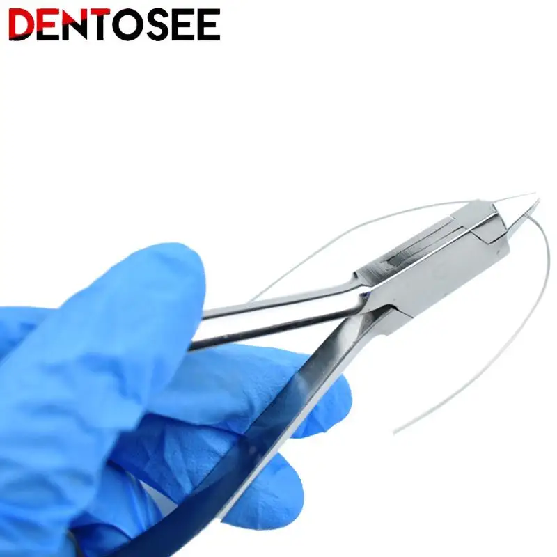 Pinze dentali a testa piatta pinza per ortodonzia Weingart Niti Wire/filament pinza per modellare curva strumento dentale