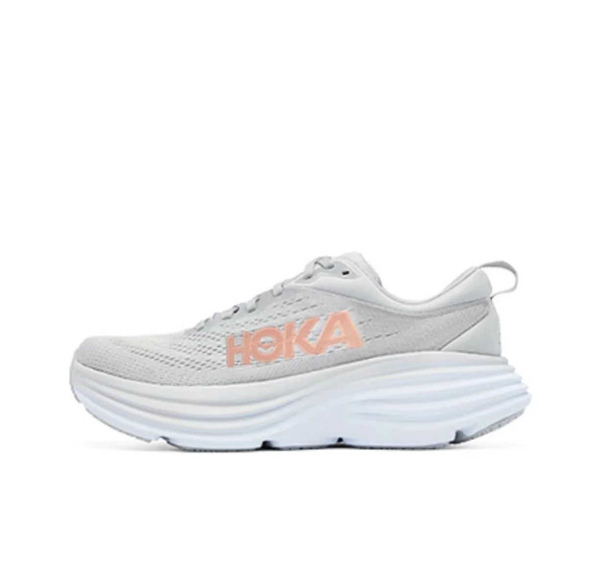 Hoka One One Sport Running Shoes Bondi 8 Breathable Road Runs Shoes Men Sport Shoes Lifestyle Outdoor Sneaker Women