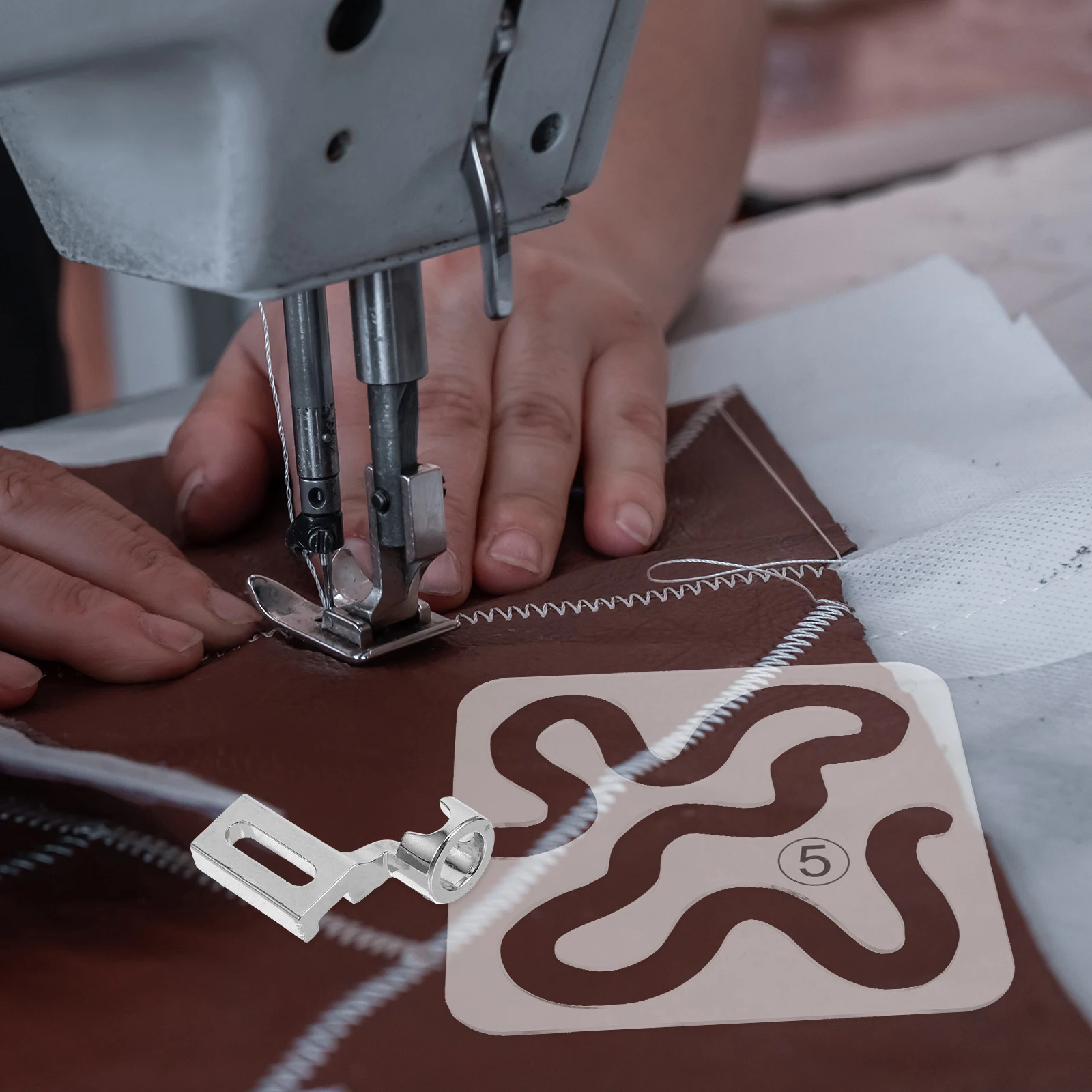 

1Set Wear-Resistant Quilting Rulers and Presser Feet for Sewing Machines DIY Patchwork Templates Embroidery Craft Supplies