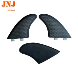 JNJ FCS I Fiberglass Twin Fins Thruster, 5.5 inch