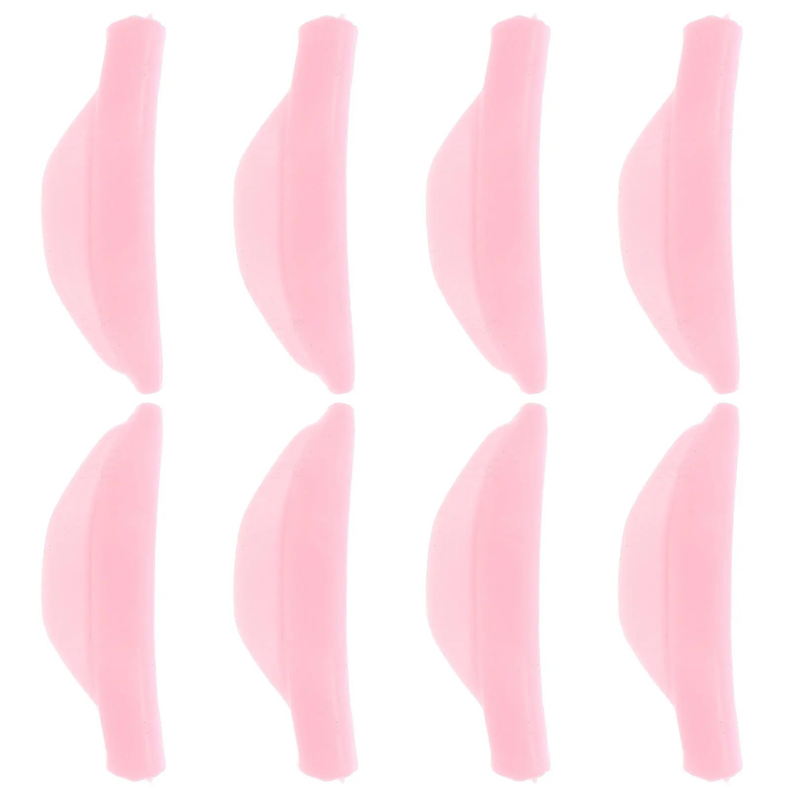 

4Pairs Eyelash Perming Pads Soft Silicone Lash Lift Supplies for Gentle Cold Perm Process Eyelash Perm Gaskets