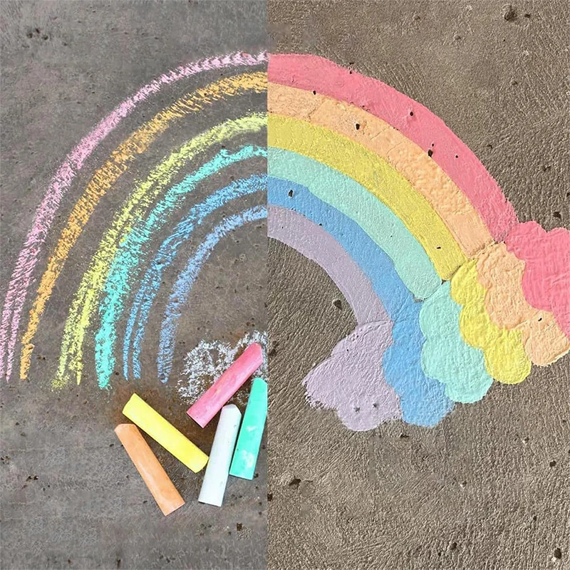 Sidewalk Chalk Paint Brush,3-Pack DIY Washable Paintbrush Bulk,Add Water To The Brush And Use Washable, Easy To Clean