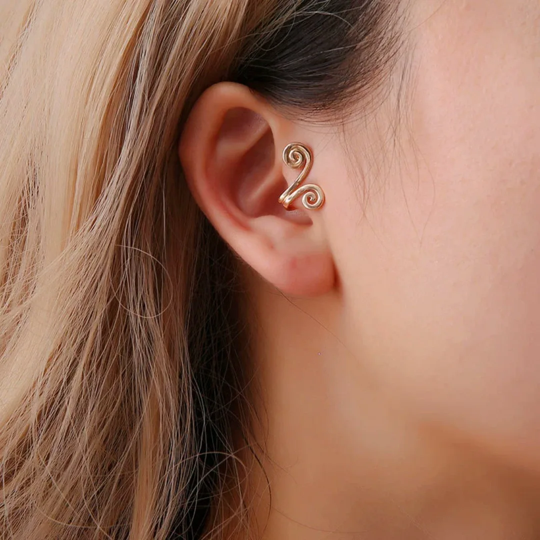 

1PC TotemClip Earring for Women Cartilage Vintage Girls Jewerly Gifts F2125