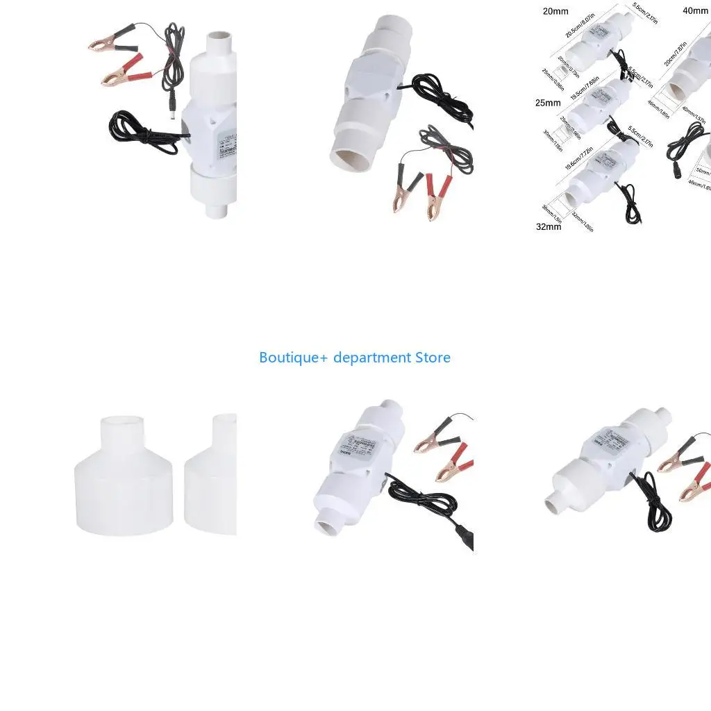 E1PD Iron Shell Inlines Extractors Fan, 20/25/32/40/46mm for Enhances Air Quality in Supermarkets and Cinemas