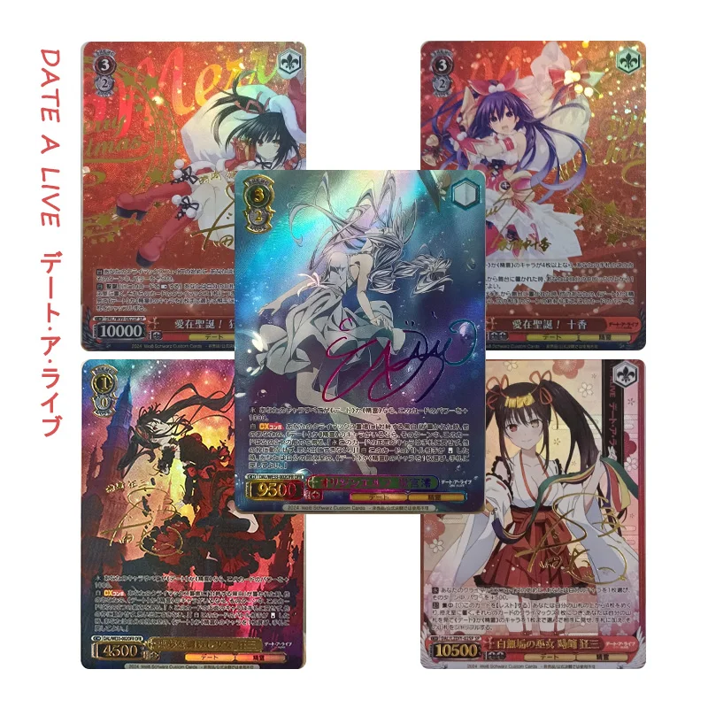 Diy Zelfgemaakte DATUM EEN LIVE Japanse Animatie Tokisaki Kurumi Yatogami Tohka Tobiichi Origami Collectie Kaart Speelgoed Gift