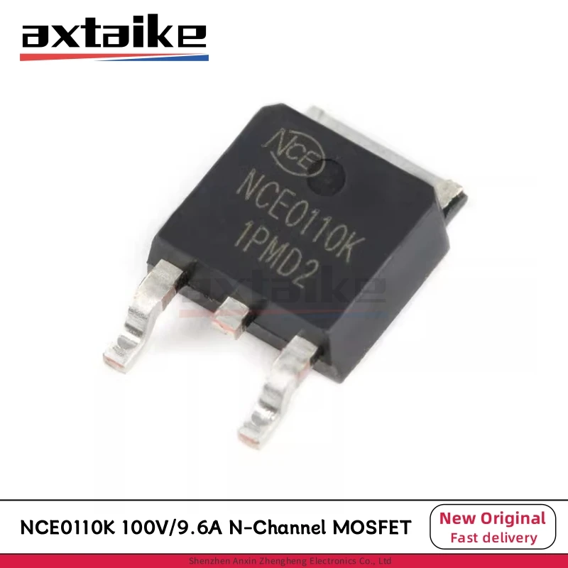 20PCS NCE0110K DPAK 9.6A 100V 30W NCE0110 N-Channel Enhancement Mode Power MOSFET SMD TO-252 MOS Transistors