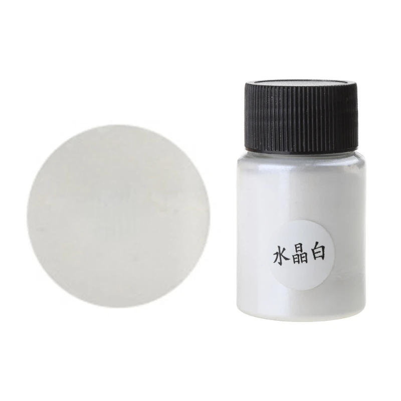 1Set Epoxy Resin Natural Mica Mineral Powder Cosmetic Grade Pearlescent Pigment Dropsale