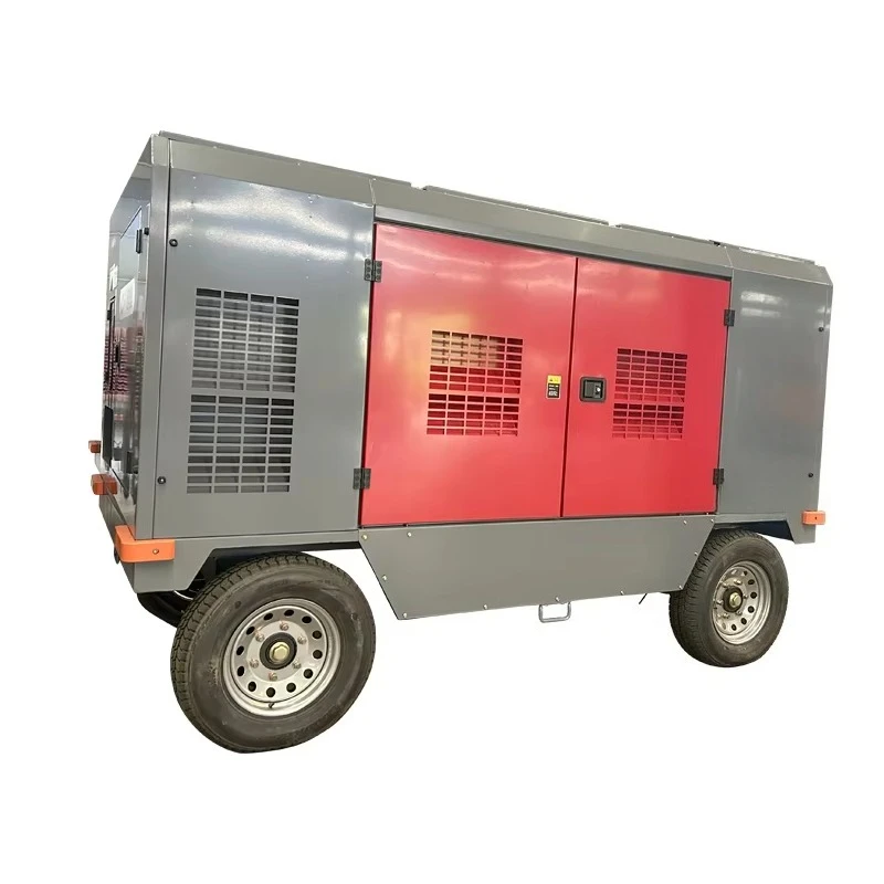 High Performance 162KW diesel Screw air Compressor Water Well