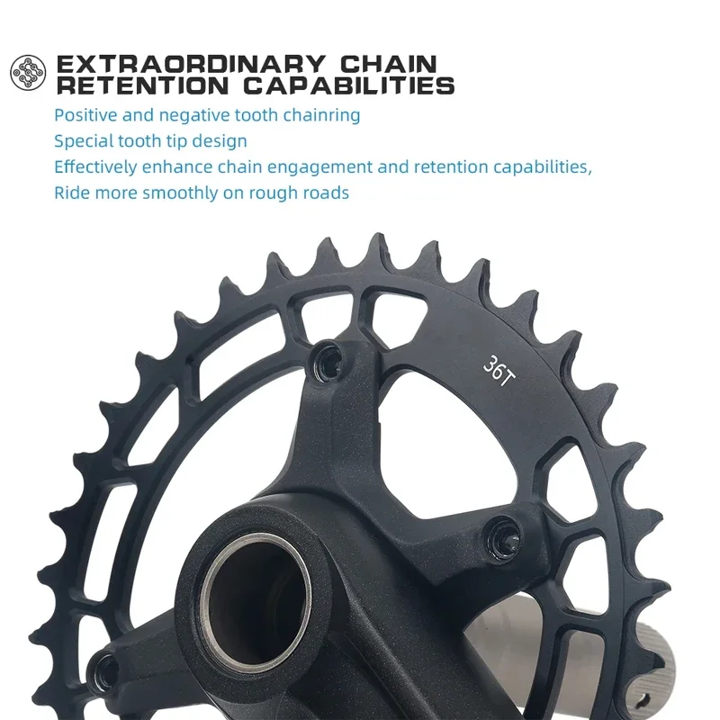 Mountain Bike Crankset FC-MT510 12 Speed 170mm 175mm Crank 32T 34T 36T 38T Chainrring BB52 with for DEORE M6100 M7100 series