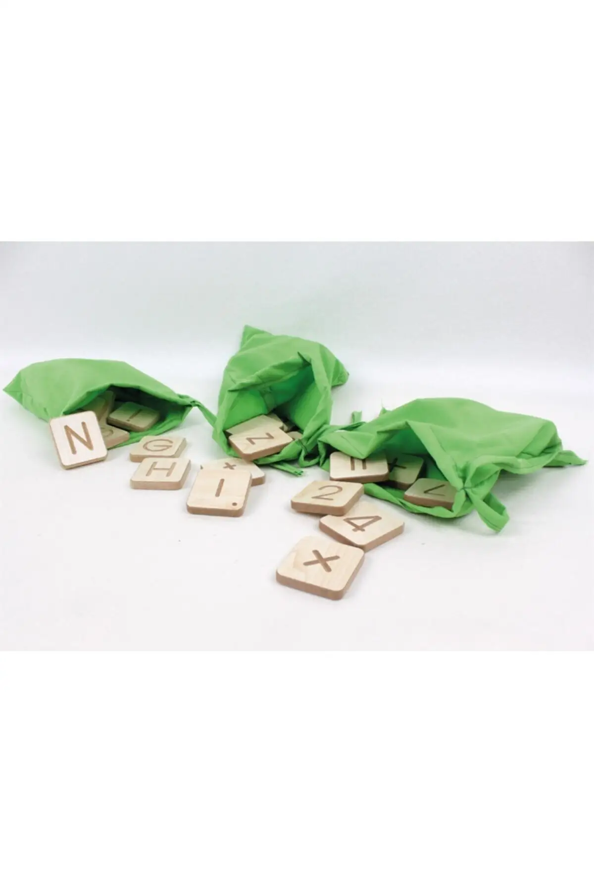 Apprentissage des nombres et de l'alphabet, jeux de sagesse et d'intelligence en bois, grand et petit étui à cartes, jeu d'éducation préscolaire