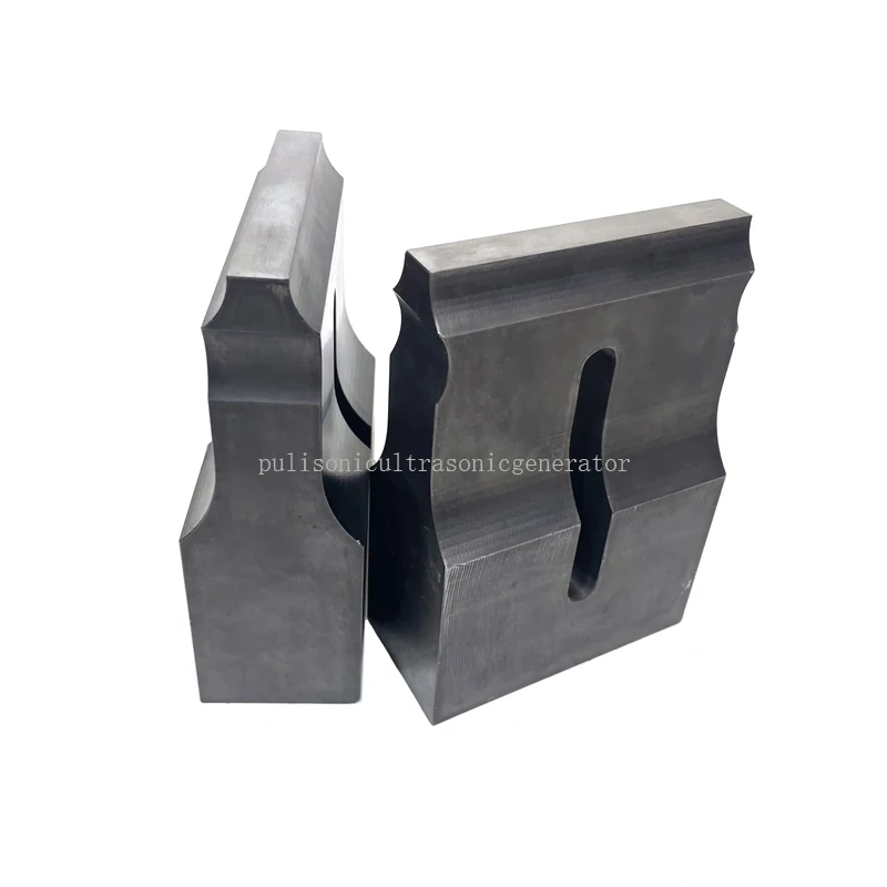 Steel Material Ultrasonic Horn Piezoelectric Welding Mold 90x12mm For Fabric Product Welder