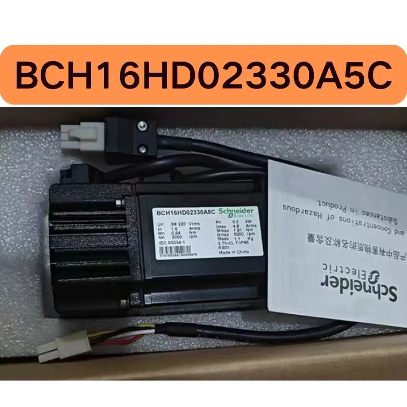 New 0.2KW servo motor BCH16HD02330A5C in stock for quick delivery