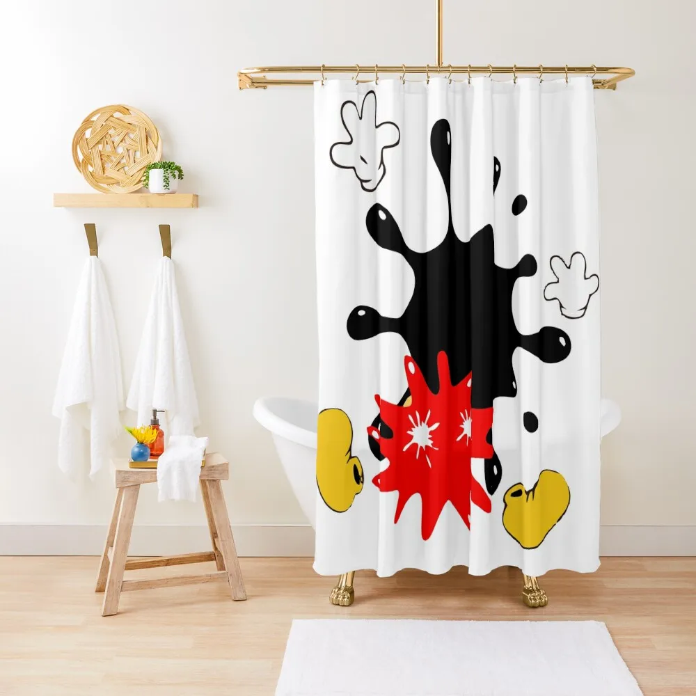 

Mouse Shower Curtain Bathtub For Bathrooms Curtain