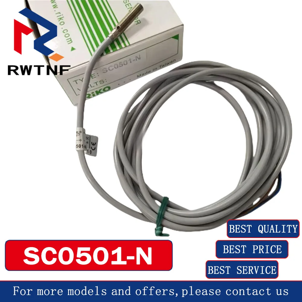 Brand New Genuine SC0501-N RIKO Proximity switch; Photoelectric switch; Position sensor; Switch sensor.