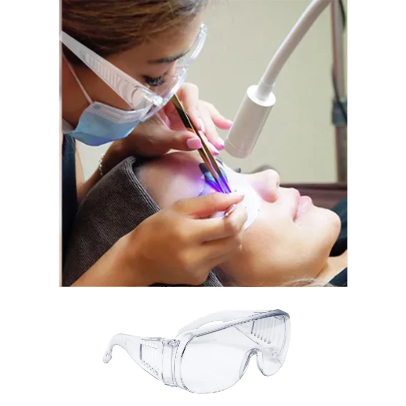 Uv Protect Glasses Eyelashes Extension Eyewear Anti-UV Light Glasses UV LED Protective Eyewear