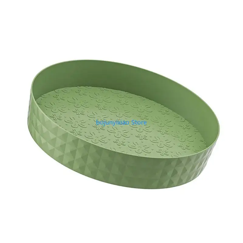 

900B Turntable Storage Box for Food Spices Spinner Rack for Kitchen Bathroom Counter