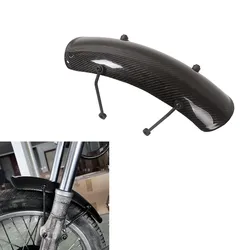 오토바이 앞 타이어 허거 펜더, 탄소 섬유 능직 광택 액세서리, 머드 가드 페어링, BMW R80 R85 R90 R90S R100 용