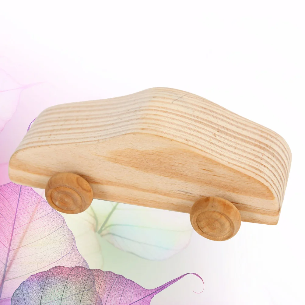 

1Pcs Wooden Mini Car DIY Painting Creative Crafts Sanded Smooth Surface Perfect for Kindergarten Home Classroom Decoration