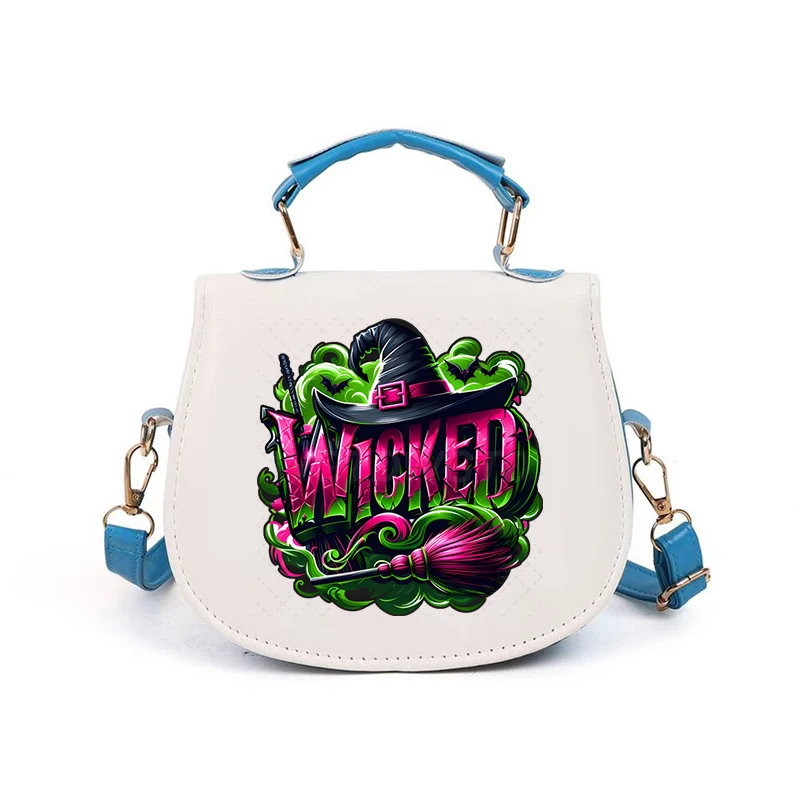

Детские мини-сумочки «Wicked Change for Good», Лидер продаж, сумки на плечо с принтом, женская модная винтажная классическая сумка через плечо ведьмы