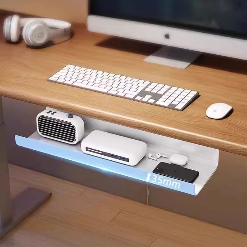 Cable Organizer Boxes Table Under Power Strip Storage Boxes Simple Wire Organize Box Multifunctional Office Organize Groove