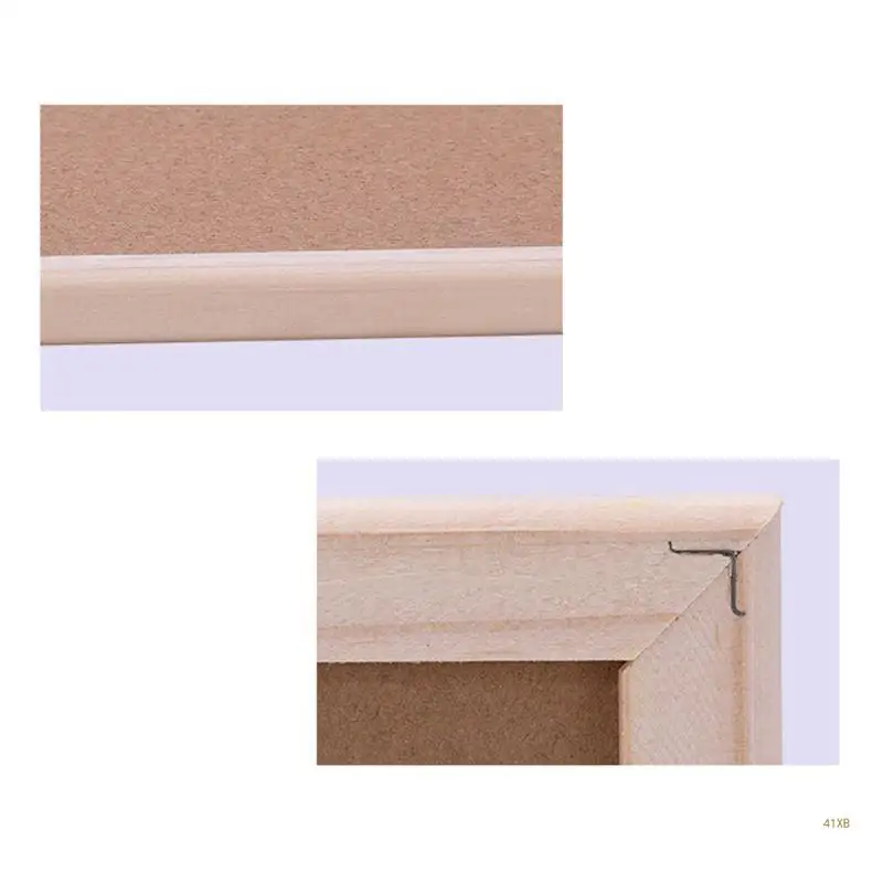 41XB Bulletin Boards Cork Decorative Easy Hang Cork Bulletin Board for Wall for Home