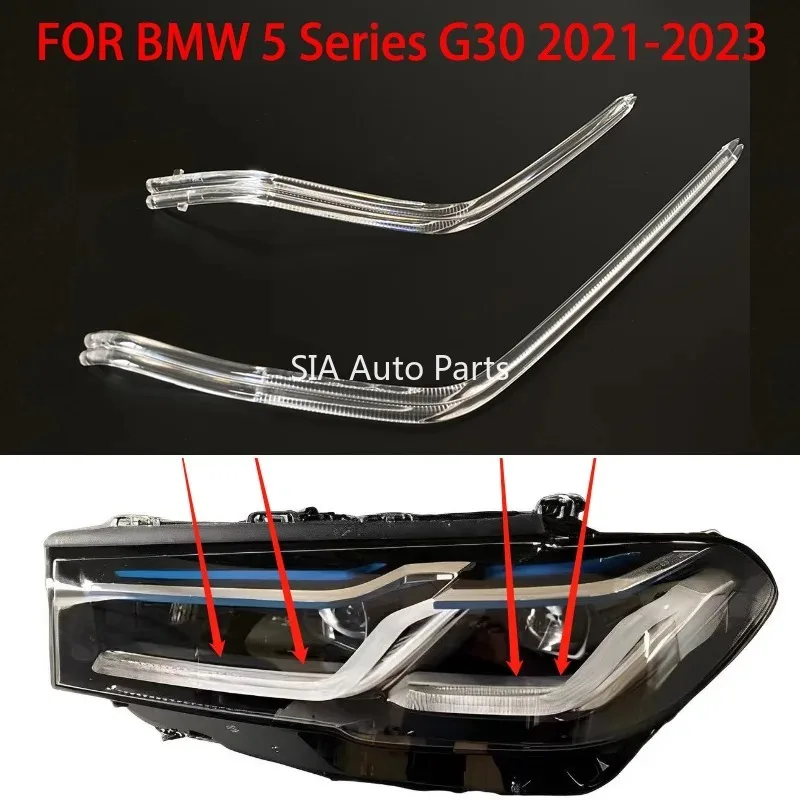 

NEW For BMW 5 Series G30 2021-2023 DRL Headlight Light Guide Plate Daytime Running Light Tube Car Running Light Bar