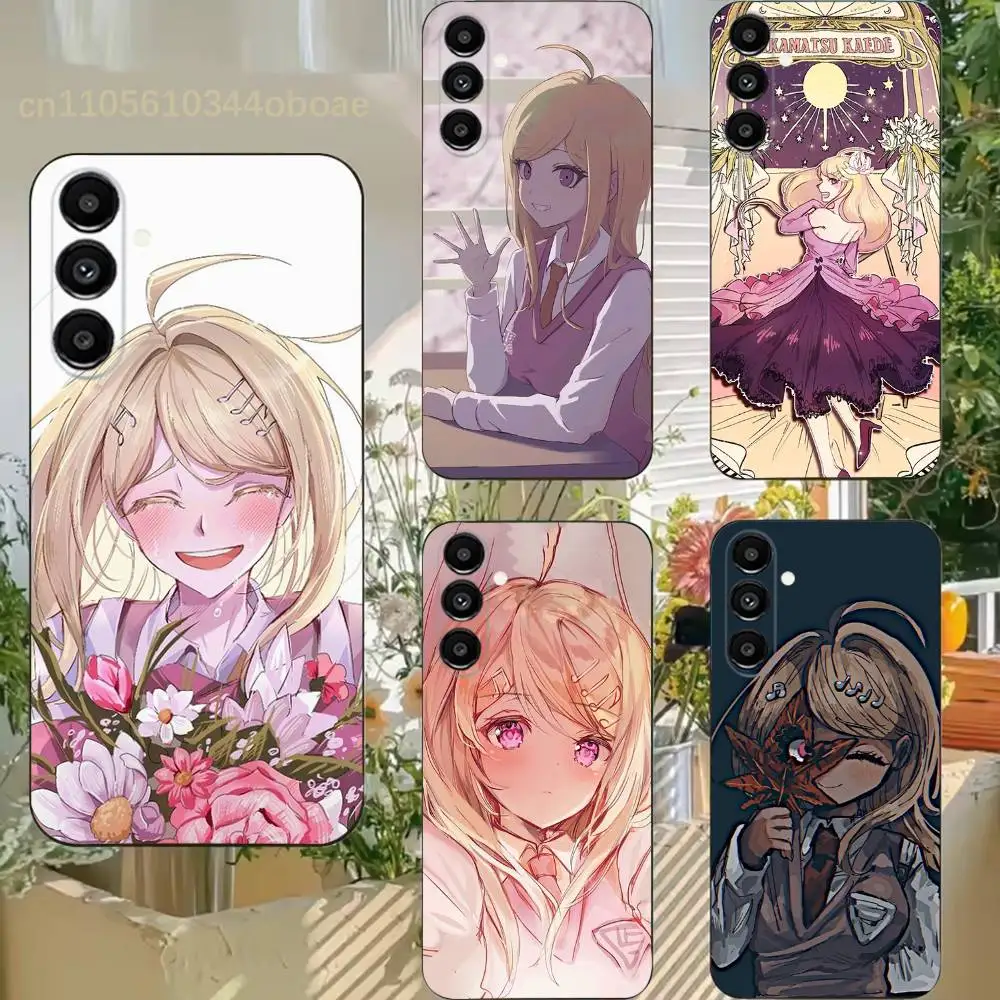Kaede Akamatsu Danganronpa Phone Case For Samsung S25,24,21,22,23,20,S30,Ultra,Plus,Fe,Lite,Note,5G Black Soft
