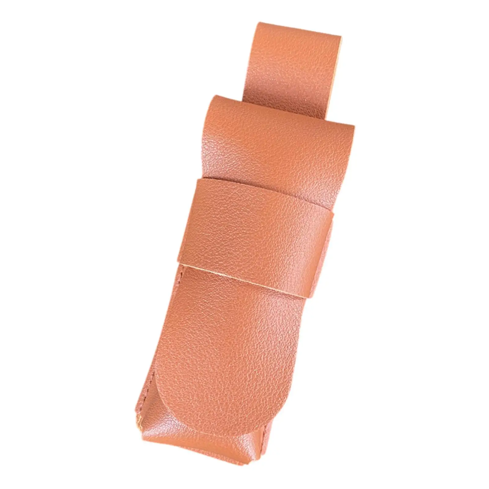 PU Leather Harmonica Pouch Compact Storage Bag Travel Instrument Holder Case for Musicians Wind Instrument