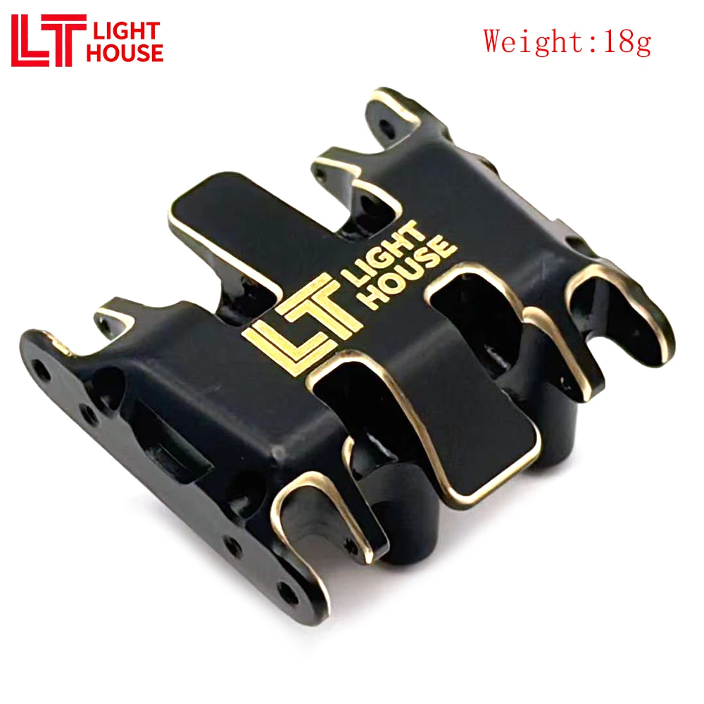 LIGHT HOUSE Messing Skid Plate voor SCX30 Auto's Upgrade Onderdelen Auto Racing Model Auto Accessoire