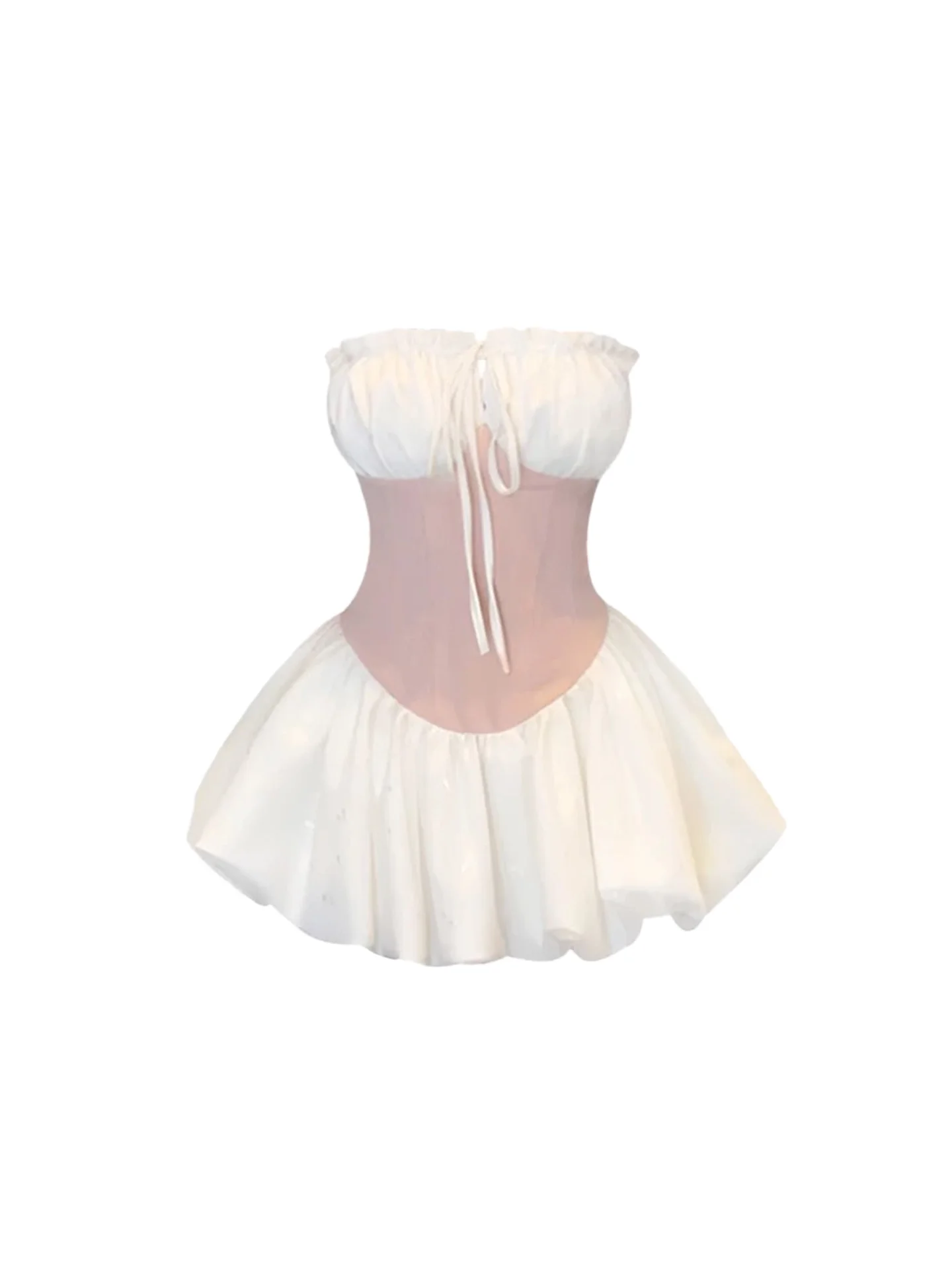 Ele grande taille femme Dr avec noeud papillon sangle et jupe bourgeon de fleur Design pour automne hiver tenue décontracté ort Sve