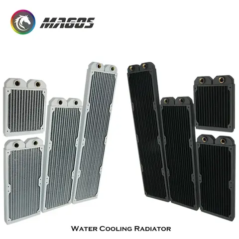 20mm Thickness Ultra Thin Water Cooling Copper Radiator,G1/4" PC Liquid Exchanger Heatsink Cooler For 120mm Fan CPU/GPU Cooling