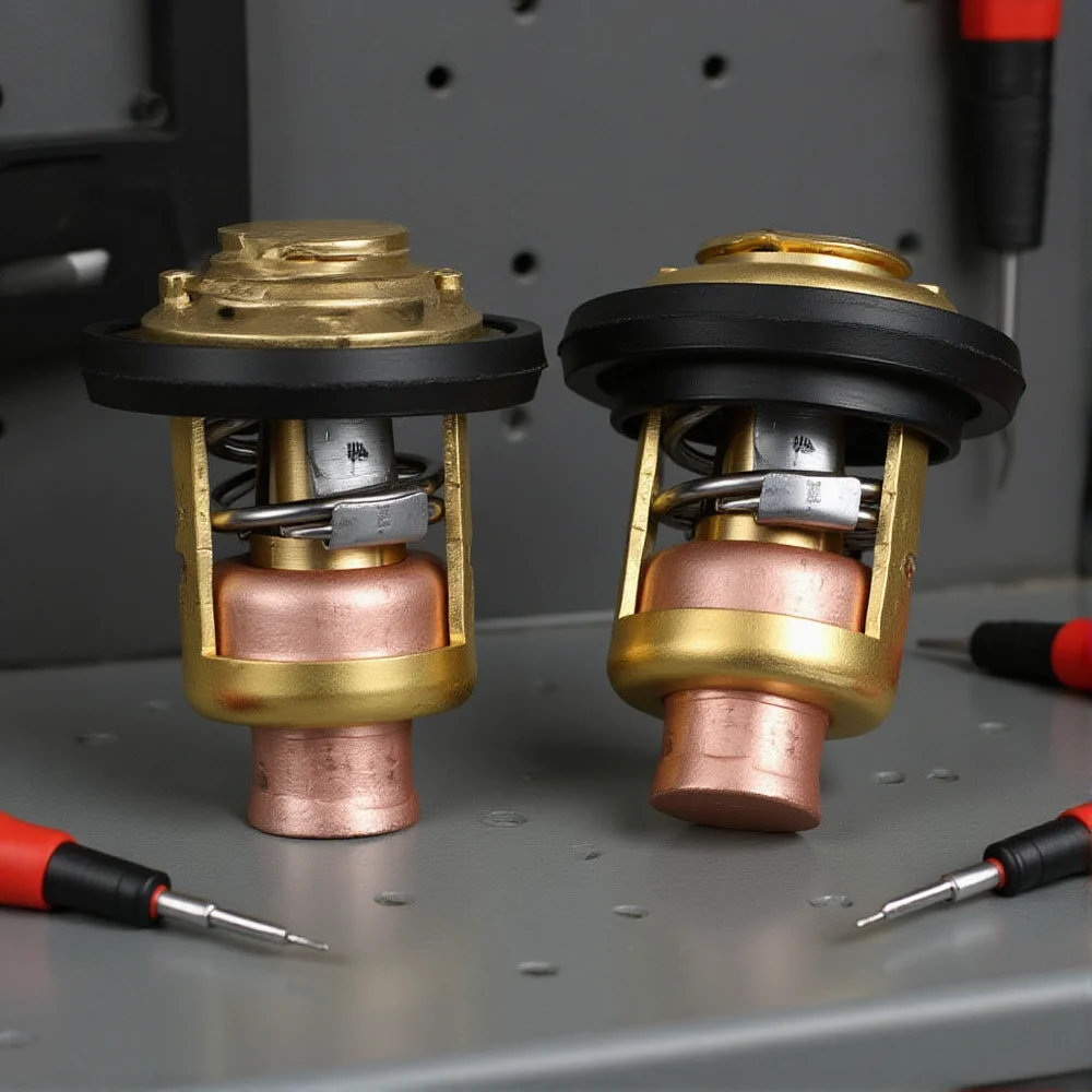 

2Pcs 50℃ Marine Thermostat Kit for Mercury Marine V-6 135-150 175 for Yamaha 4 Stroke 5HP -15HP Outboard Motor