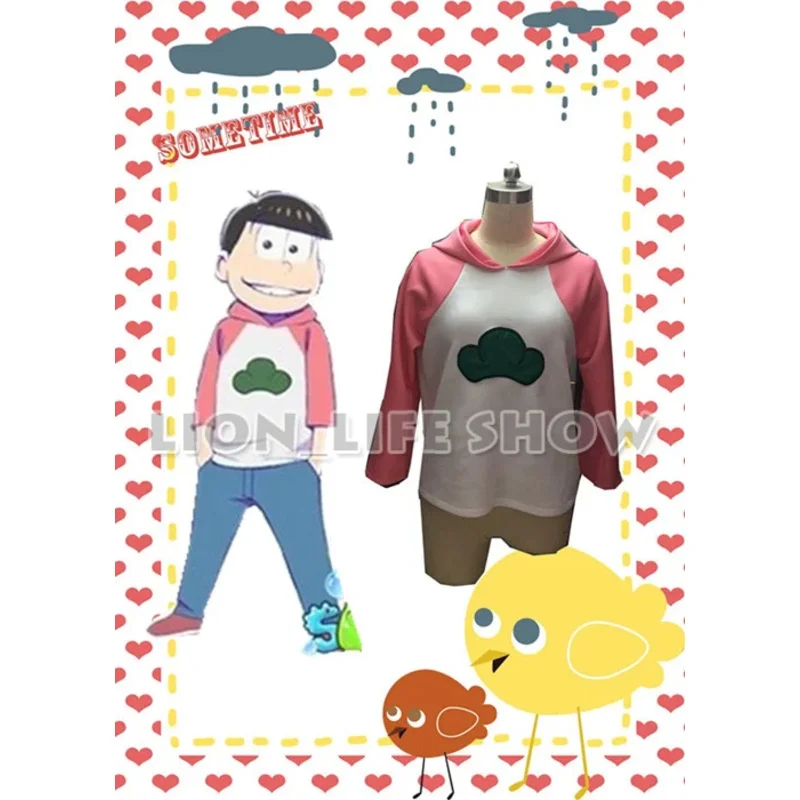 Bear's Den Mr Osomatsu San 2rd الموسم هوديي معطف بقلنسوة تأثيري حلي قميص للجنسين جديد 2025